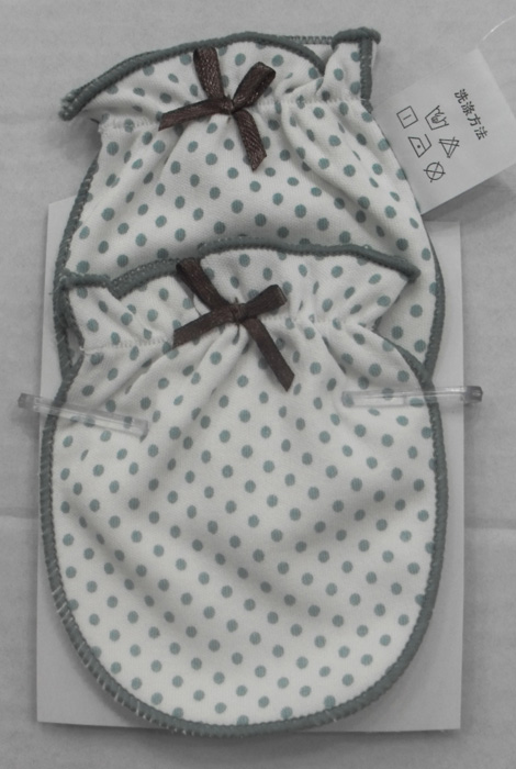 娃愛的蓓蓓圓點寶寶護手套