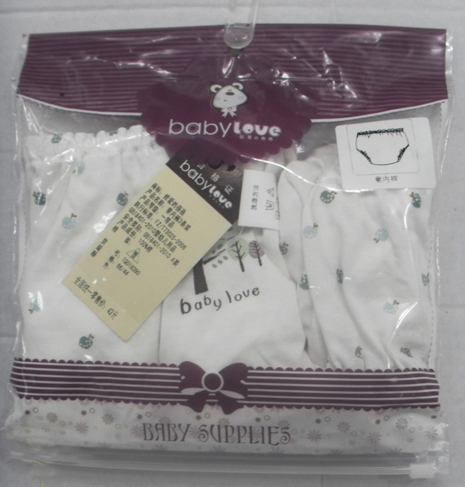 娃愛的蓓蓓兒童內(nèi)褲