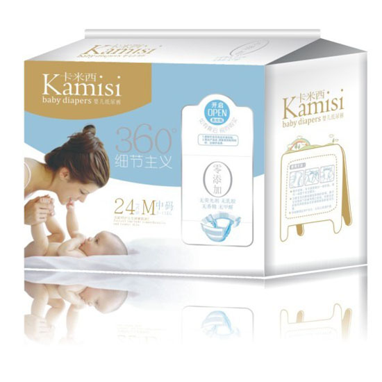 卡米西360°細節(jié)主義紙尿褲M24
