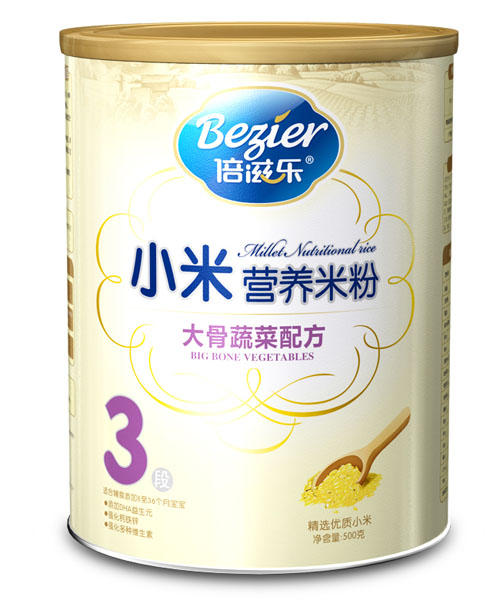 倍滋樂(lè)小米大骨蔬菜配方3段