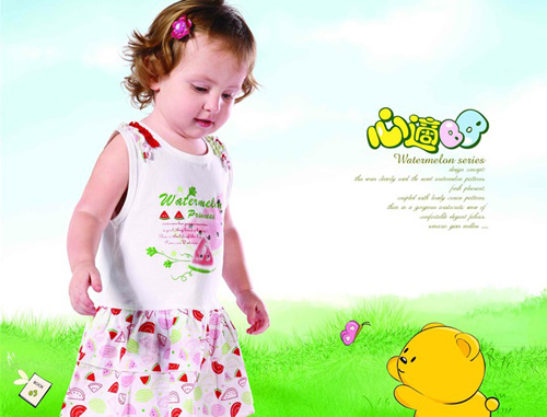 心適BB漂亮風(fēng)格嬰兒服