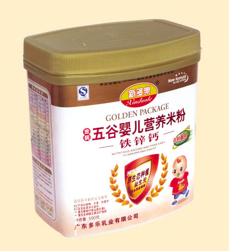 新多樂鐵鋅鈣五谷嬰兒營養(yǎng)米粉