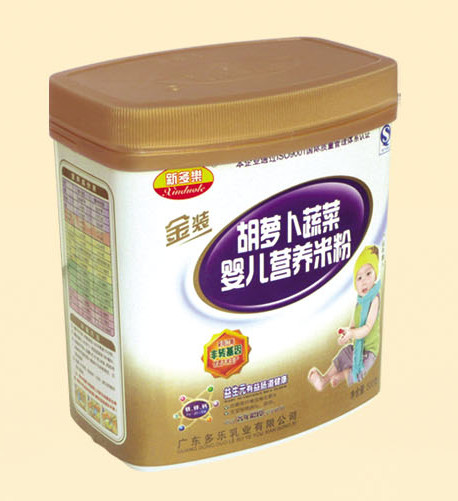 新多樂胡蘿卜蔬菜嬰兒營養(yǎng)米粉