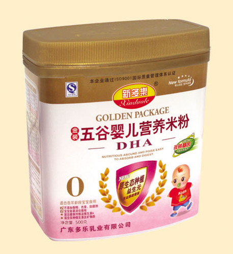 新多樂五谷嬰兒營(yíng)養(yǎng)米粉0段