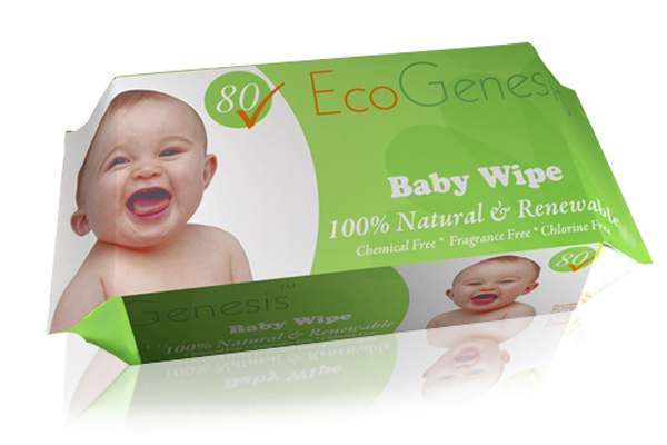 艾可起源全天然全降解嬰兒護理濕巾