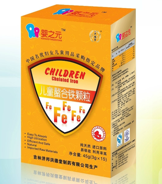 嬰之元兒童螯合鐵顆粒