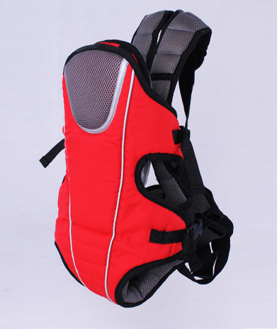 乖幺兒嬰兒背巾大紅色