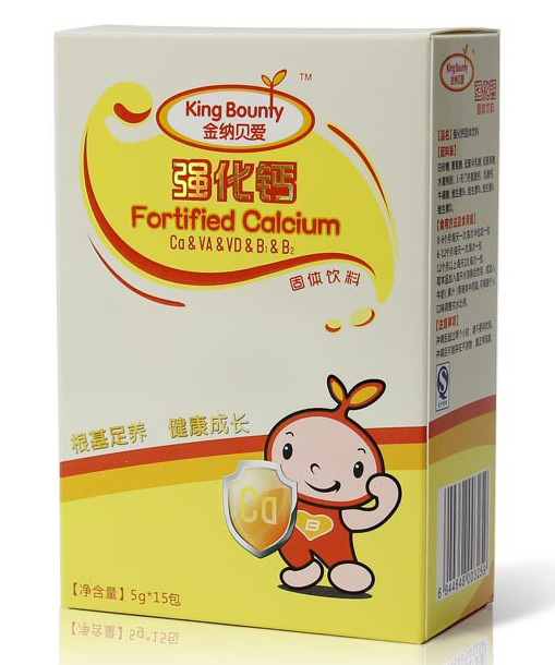 金納貝愛強(qiáng)化鈣固體飲料