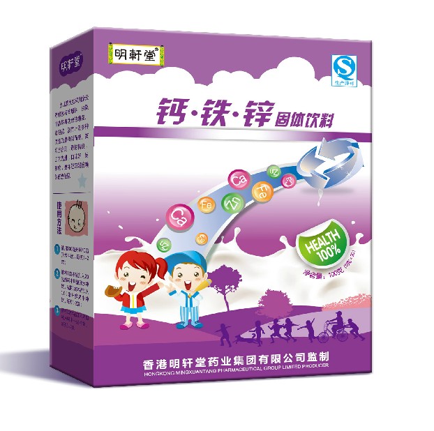 明軒堂鐵鋅鈣固體飲料