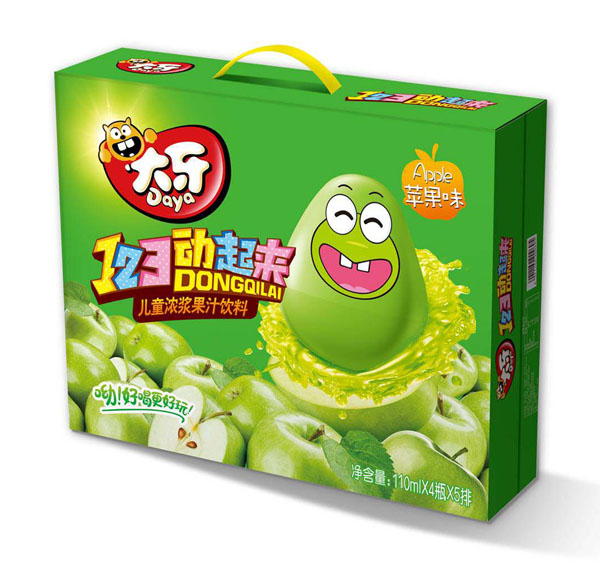 大牙青蘋(píng)果汁飲料