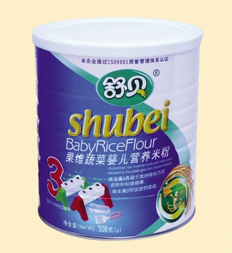 舒貝聽(tīng)裝果維蔬菜嬰兒營(yíng)養(yǎng)米粉3段