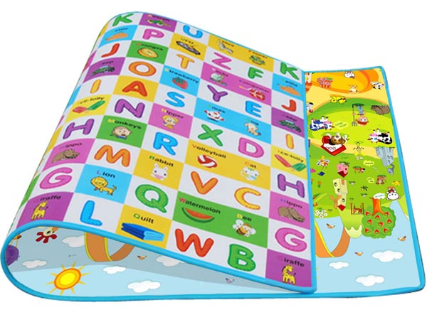 貝博氏趣智園超長雙面加厚爬行墊