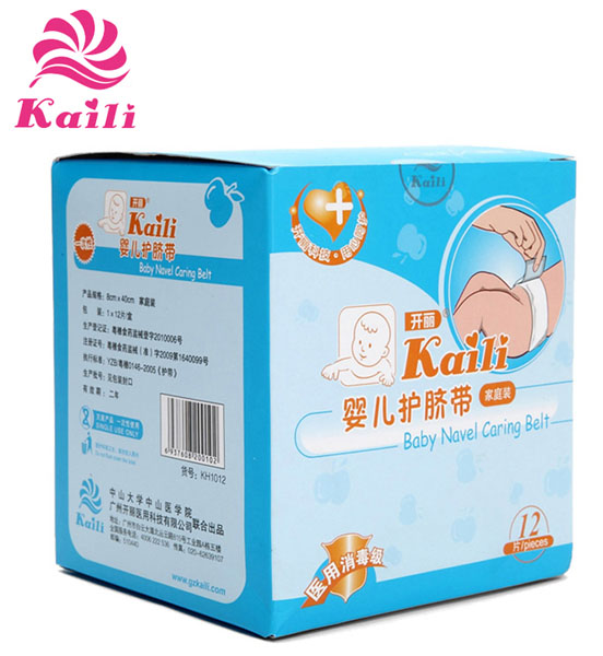 開(kāi)麗嬰兒護(hù)臍帶家庭裝12片