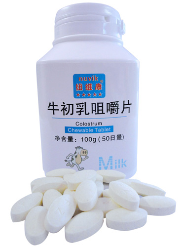 紐維康牛初乳咀嚼片