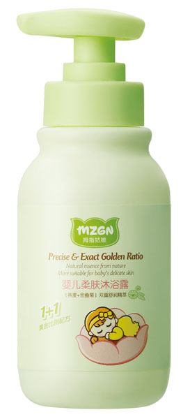 拇指姑娘嬰兒柔膚沐浴露