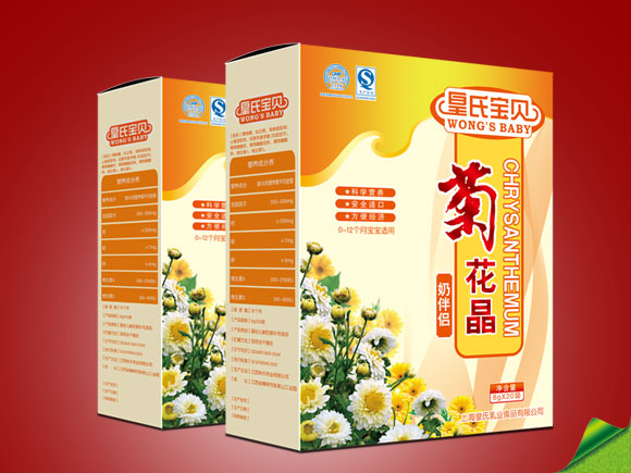 皇氏寶貝盒裝奶伴侶菊花晶