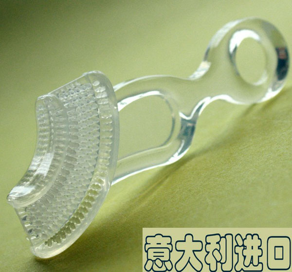 圭皎嬰兒握把乳牙刷