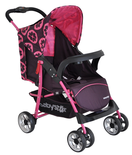 貝之星嬰兒推車(chē)H3000型淡粉色