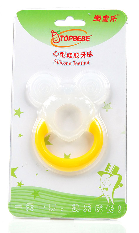 淘寶樂(lè)心型全硅膠牙膠