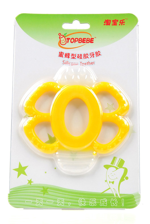 淘寶樂(lè)蜜蜂型全硅膠牙膠