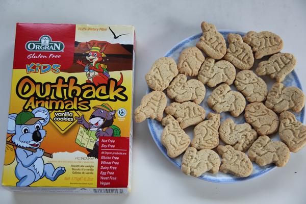 澳洲特色動(dòng)物兒童無(wú)敏香草味盒裝餅干
