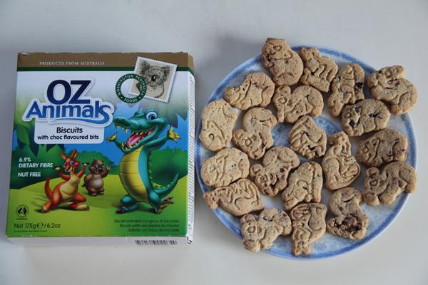 澳洲特色動物兒童無敏巧克力味餅干