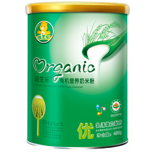 因芝樂聽裝有機營養(yǎng)奶米粉0段