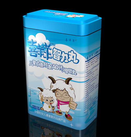 智力丸(兒童鱈魚(yú)肝油AD鈣咀嚼丸)