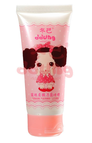 冬己兒童蜜桃柔嫩潔面啫喱