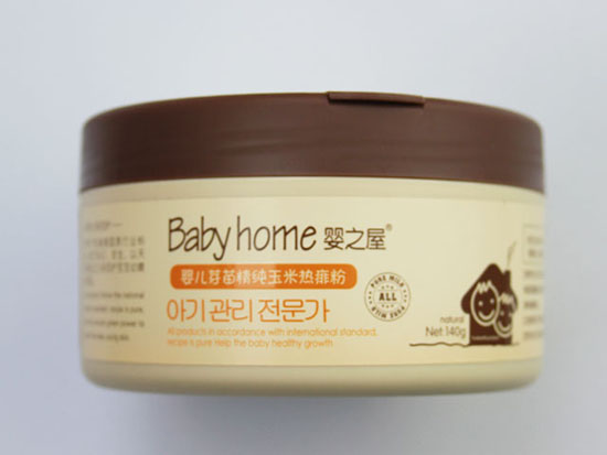 嬰之屋嬰兒芽苗精純靜玉米熱痱粉