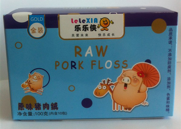樂(lè)樂(lè)俠金裝原味豬肉絨