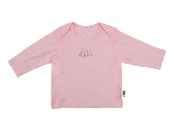 肥仔豆長(zhǎng)袖雙肩開上衣