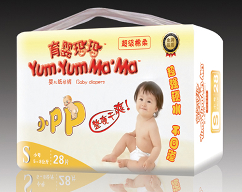 育嬰瑪瑪紙尿褲S型號(hào)