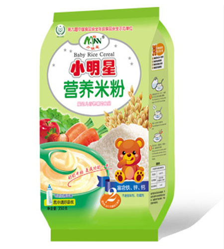 小明星營(yíng)養(yǎng)米粉第二階段