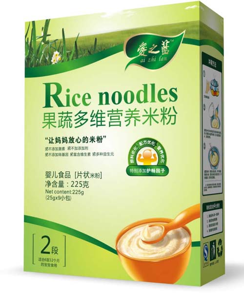 愛之藍(lán)果蔬多維營(yíng)養(yǎng)米粉2段