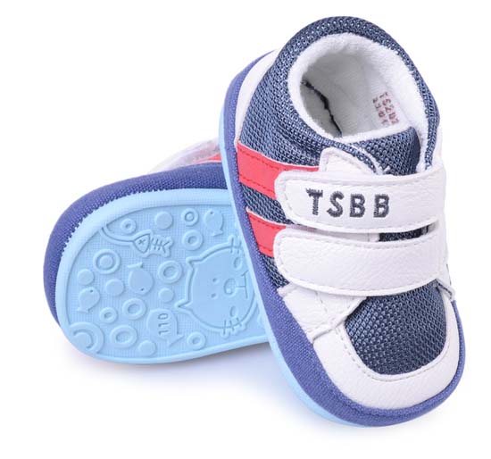 天使之嬰網(wǎng)布+透氣PU深藍(lán)色