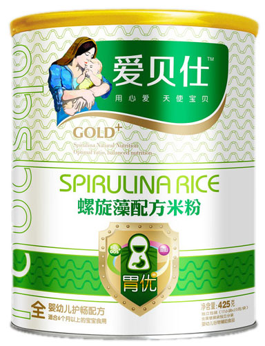 愛貝仕螺旋藻胃優(yōu)配方米粉