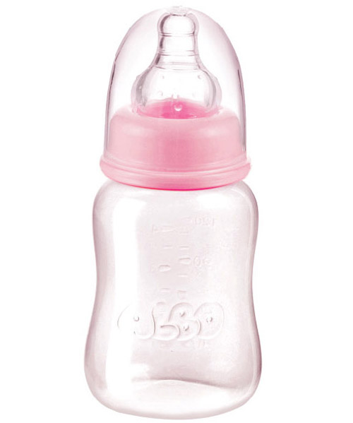 愛樂寶標(biāo)口PP初生奶瓶120ml粉色