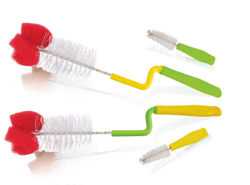 愛樂寶海綿奶瓶刷(旋轉組合)