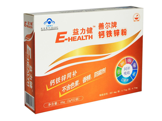 益力健嬰幼兒童鈣鐵鋅粉