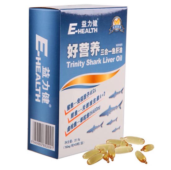 益力健深海鱈金槍鯊魚肝油