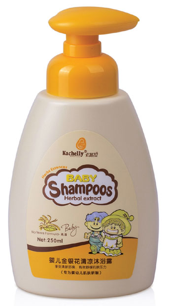 卡其拉嬰兒金銀花清涼沐浴露250ml
