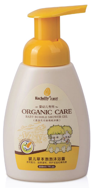 卡其拉嬰兒草本泡泡沐浴露250ml