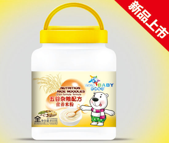 環(huán)球?qū)氊愇骞入s糧配方營(yíng)養(yǎng)米粉850克