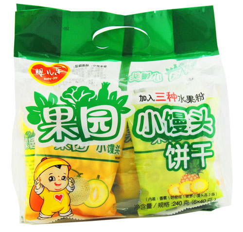 嬰兒樂果園小饅頭240g