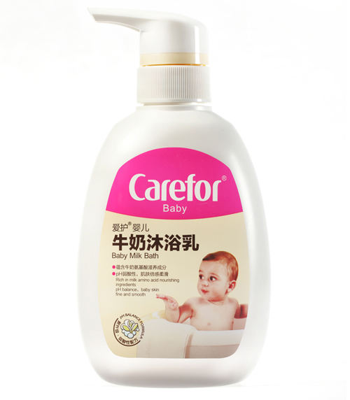 愛護(hù)嬰兒牛奶沐浴乳500ml