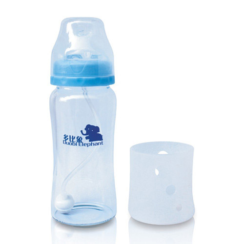 多比象嬰兒奶瓶藍色