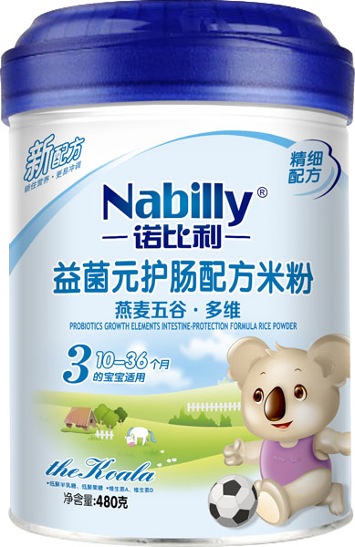 諾比利燕麥五谷多維益菌元護腸配方米粉