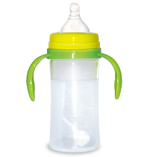 Babykin(貝沁)全硅膠奶瓶180ML