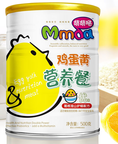 萌萌噠500克鐵聽(tīng)葛根淮山護(hù)暢雞蛋黃營(yíng)養(yǎng)餐